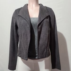 NWT BANANA REPUBLIC Gray Open Lightweight Jacket